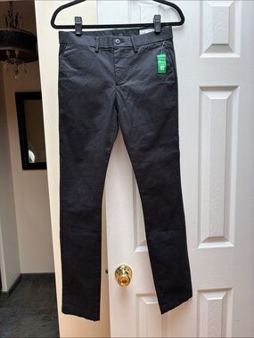 Gap pants NWT Skinny performance Black Chino Pants - size 28 x 30 $60 paid